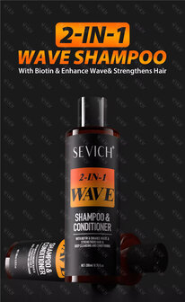 2-IN-1 Wave Shampoo &amp; Conditioner